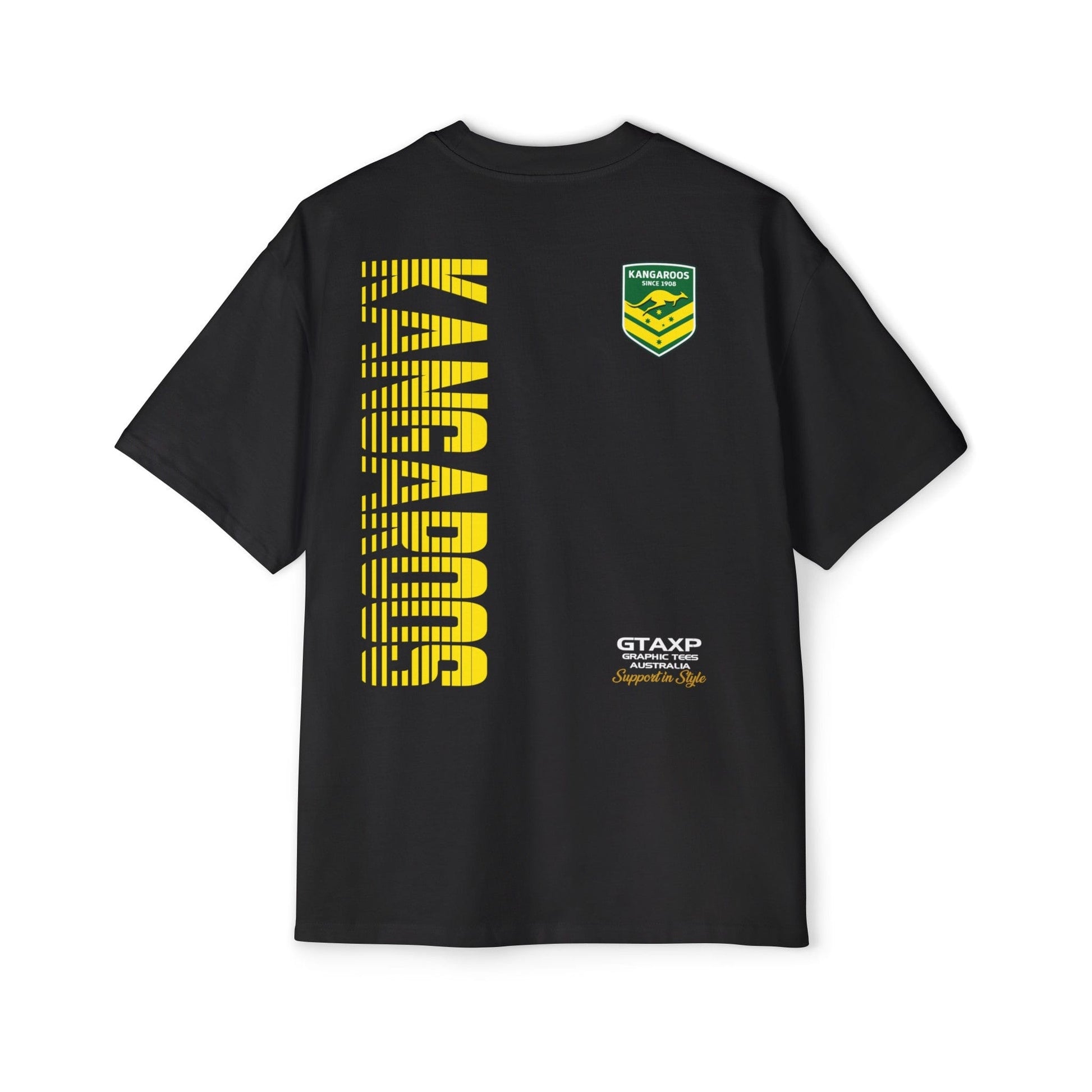 Australia Kangaroos World Cup Oversized Tee Graphic Tees Australia Graphic T-Shirt Australia -  Cool Graphic T-Shirts Online -  Australia Kangaroos World Cup Oversized Tee | World Cup T-Shirts