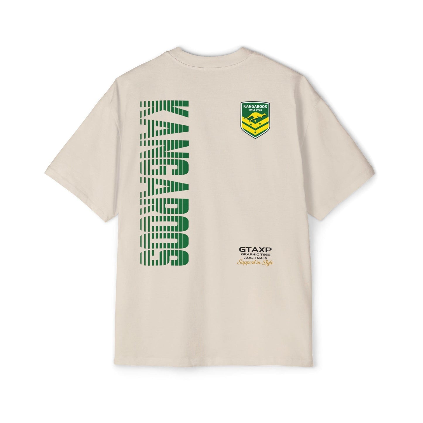 Australia Kangaroos World Cup Oversized Tee Graphic Tees Australia Graphic T-Shirt Australia -  Cool Graphic T-Shirts Online -  Australia Kangaroos World Cup Oversized Tee | World Cup T-Shirts