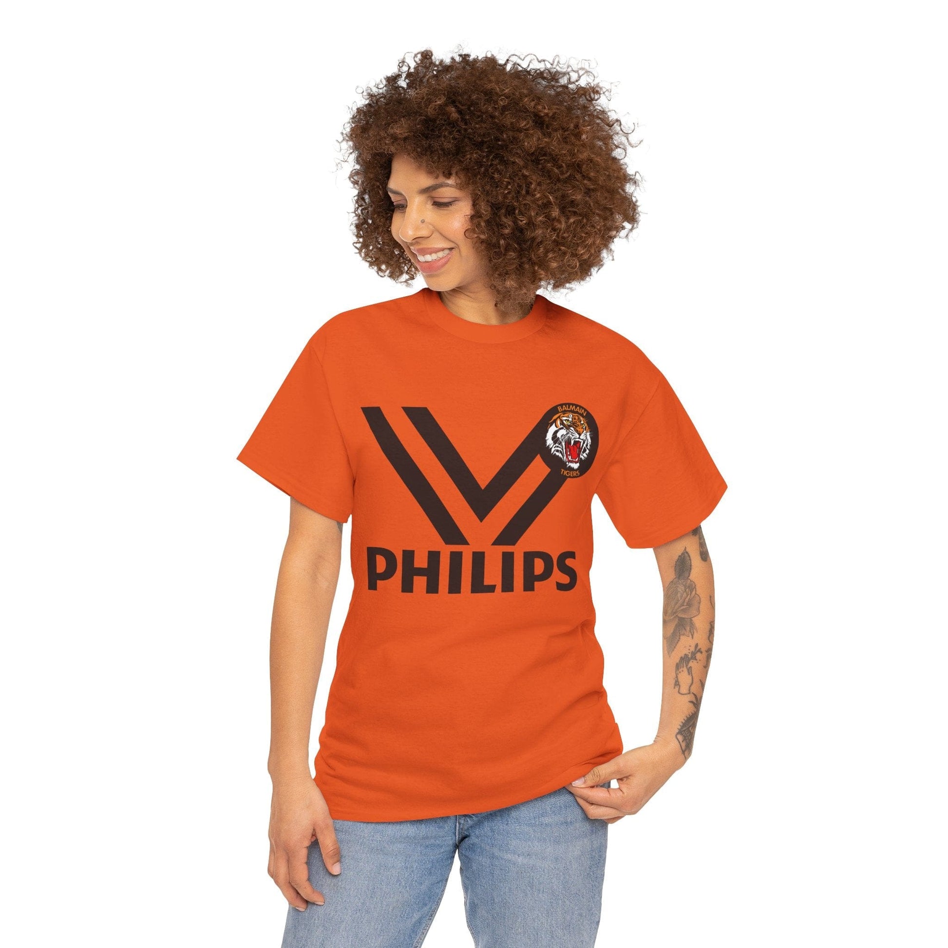 Balmain Tigers 1989 Retro Graphic Tee Graphic Tees Australia Graphic T-Shirt Australia -  Cool Graphic T-Shirts Online -  Balmain Tigers 1989 Retro T-Shirt | Retro Balmain Tigers Merchandise