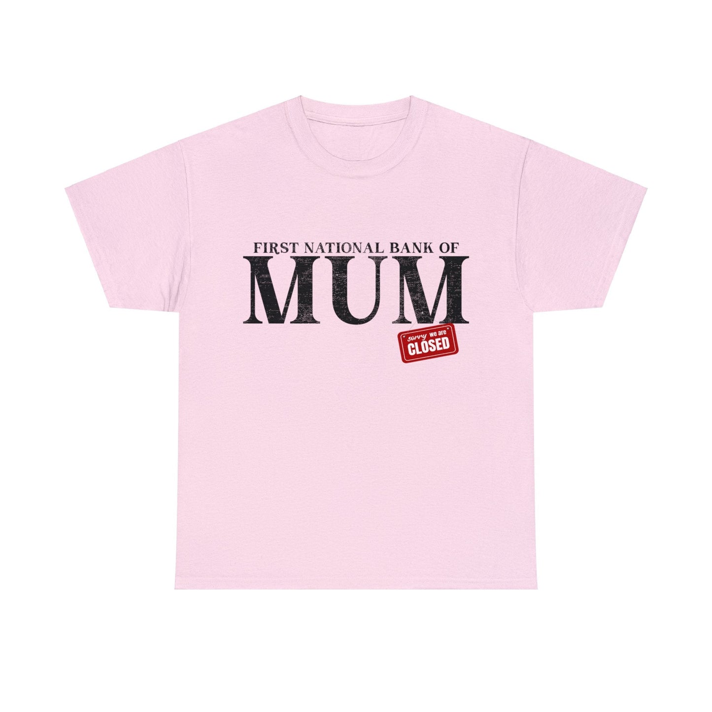 Bank Of Mum Graphic Tee Graphic Tees Australia Graphic T-Shirt Australia -  Cool Graphic T-Shirts Online -  Bank Of Mum T-Shirt | Funny T-Shirts Australia