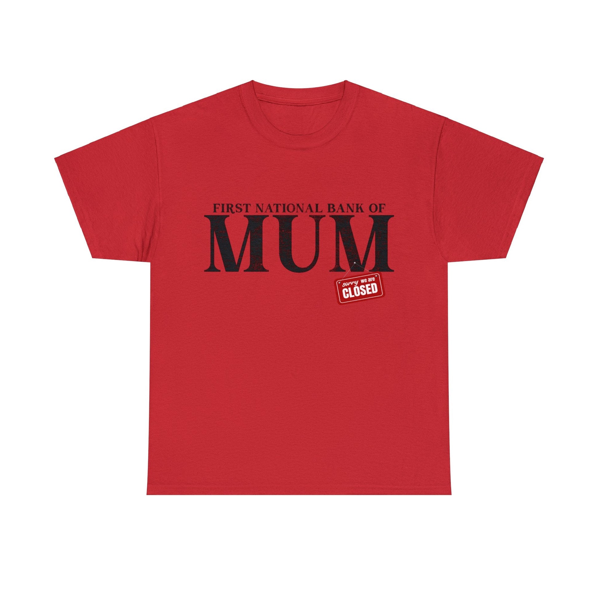 Bank Of Mum Graphic Tee Graphic Tees Australia Graphic T-Shirt Australia -  Cool Graphic T-Shirts Online -  Bank Of Mum T-Shirt | Funny T-Shirts Australia