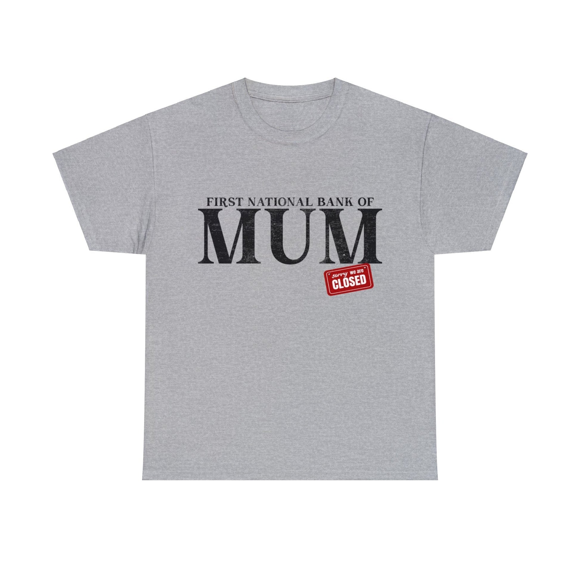 Bank Of Mum Graphic Tee Graphic Tees Australia Graphic T-Shirt Australia -  Cool Graphic T-Shirts Online -  Bank Of Mum T-Shirt | Funny T-Shirts Australia