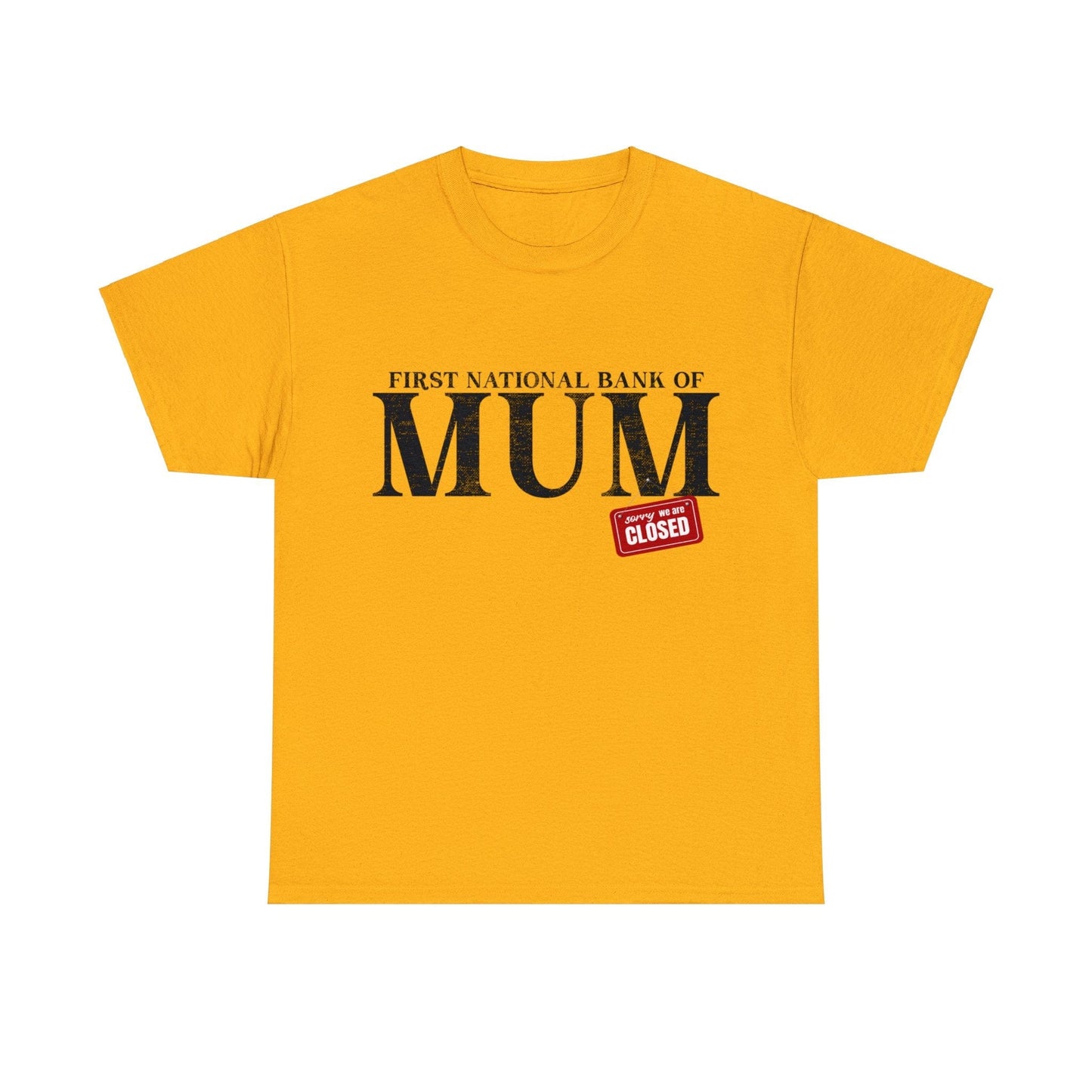 Bank Of Mum Graphic Tee Graphic Tees Australia Graphic T-Shirt Australia -  Cool Graphic T-Shirts Online -  Bank Of Mum T-Shirt | Funny T-Shirts Australia