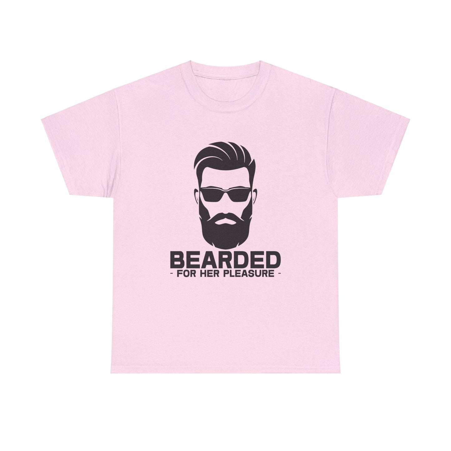 Bearded For Her Pleasure Graphic Tee Graphic Tees Australia Graphic T-Shirt Australia -  Cool Graphic T-Shirts Online -  Bearded For Her Pleasure T-Shirt | Funny Graphic T-Shirts Australia