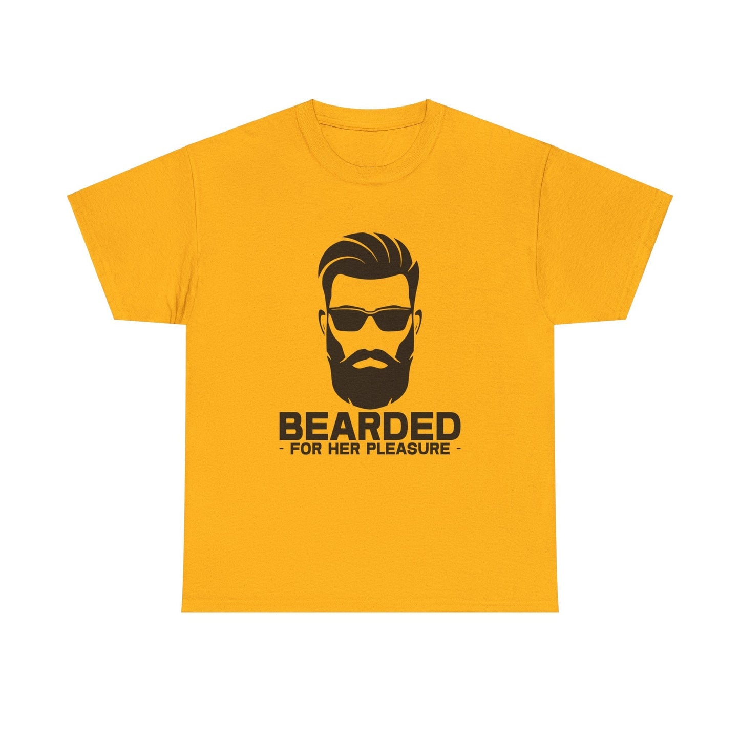 Bearded For Her Pleasure Graphic Tee Graphic Tees Australia Graphic T-Shirt Australia -  Cool Graphic T-Shirts Online -  Bearded For Her Pleasure T-Shirt | Funny Graphic T-Shirts Australia