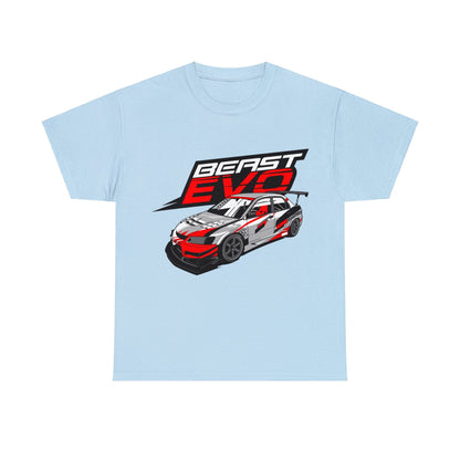 Beast EVO Lancer JDM Graphic Tee Graphic Tees Australia Light Blue / S Graphic T-Shirt Australia -  Cool Graphic T-Shirts Online - 