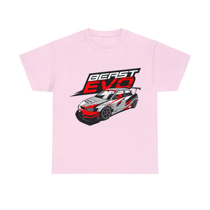 Beast EVO Lancer JDM Graphic Tee Graphic Tees Australia Light Pink / S Graphic T-Shirt Australia -  Cool Graphic T-Shirts Online - 