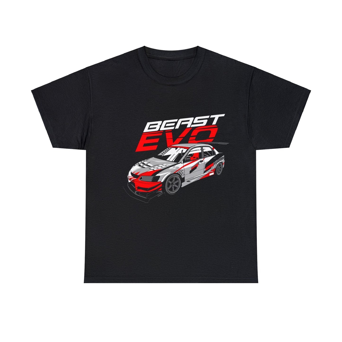 Beast EVO Lancer JDM Graphic Tee Graphic Tees Australia Black / S Graphic T-Shirt Australia -  Cool Graphic T-Shirts Online - 