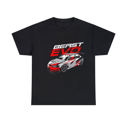 Beast EVO Lancer JDM Graphic Tee Graphic Tees Australia Black / S Graphic T-Shirt Australia -  Cool Graphic T-Shirts Online - 