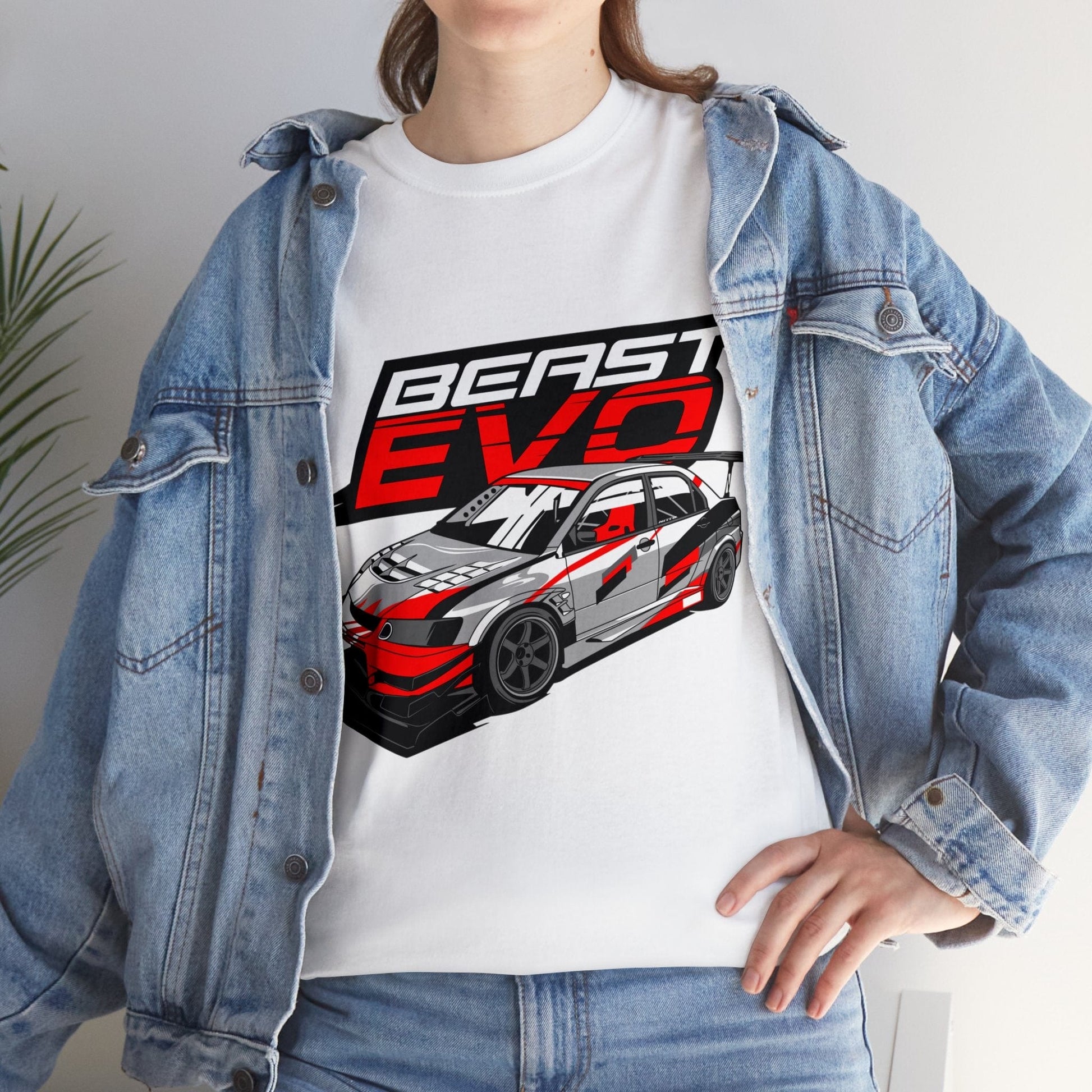 Beast EVO Lancer JDM Graphic Tee Graphic Tees Australia Graphic T-Shirt Australia -  Cool Graphic T-Shirts Online - 