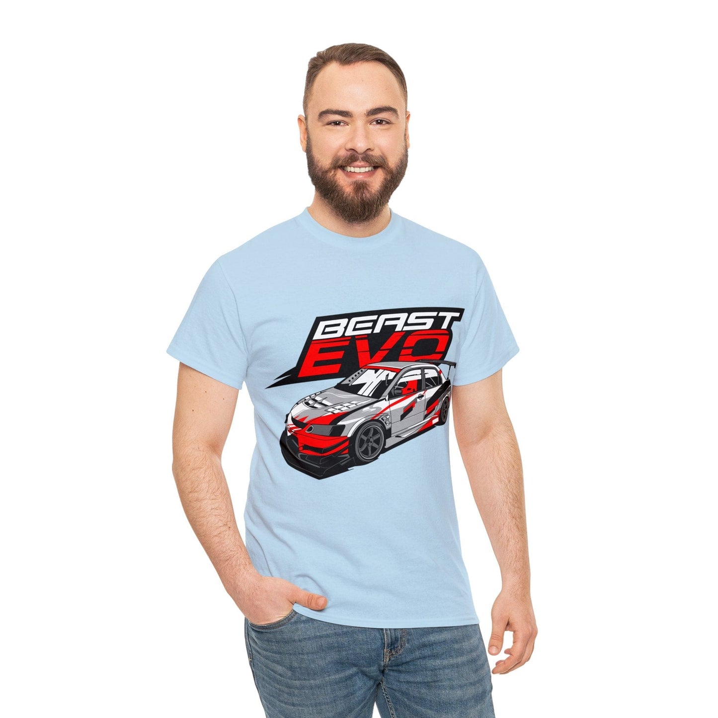 Beast EVO Lancer JDM Graphic Tee Graphic Tees Australia Graphic T-Shirt Australia -  Cool Graphic T-Shirts Online - 