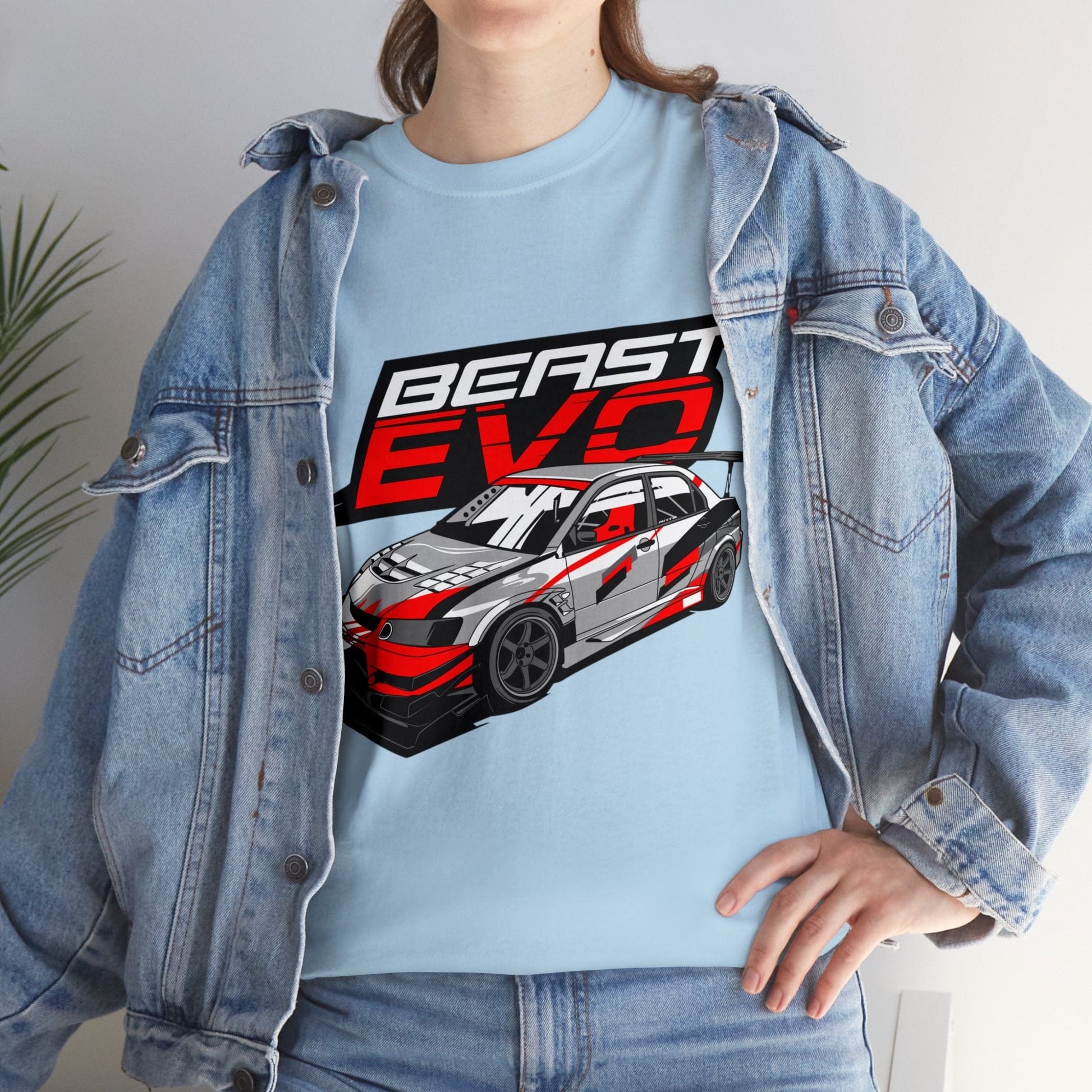 Beast EVO Lancer JDM Graphic Tee Graphic Tees Australia Graphic T-Shirt Australia -  Cool Graphic T-Shirts Online - 