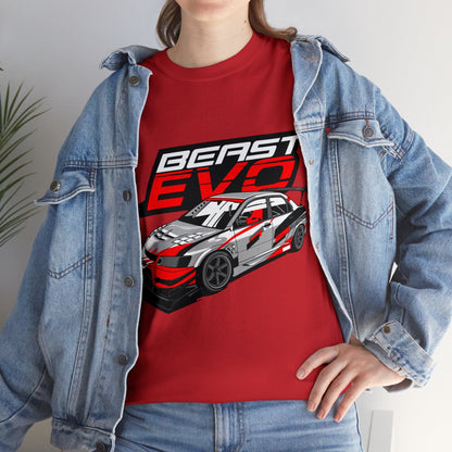 Beast EVO Lancer JDM Graphic Tee Graphic Tees Australia Graphic T-Shirt Australia -  Cool Graphic T-Shirts Online - 