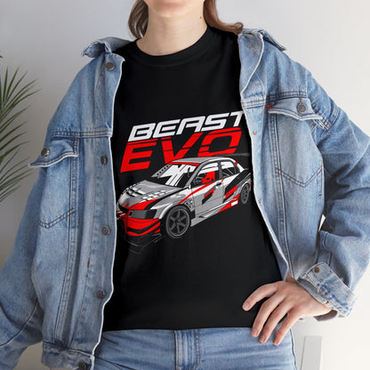 Beast EVO Lancer JDM Graphic Tee Graphic Tees Australia Graphic T-Shirt Australia -  Cool Graphic T-Shirts Online - 