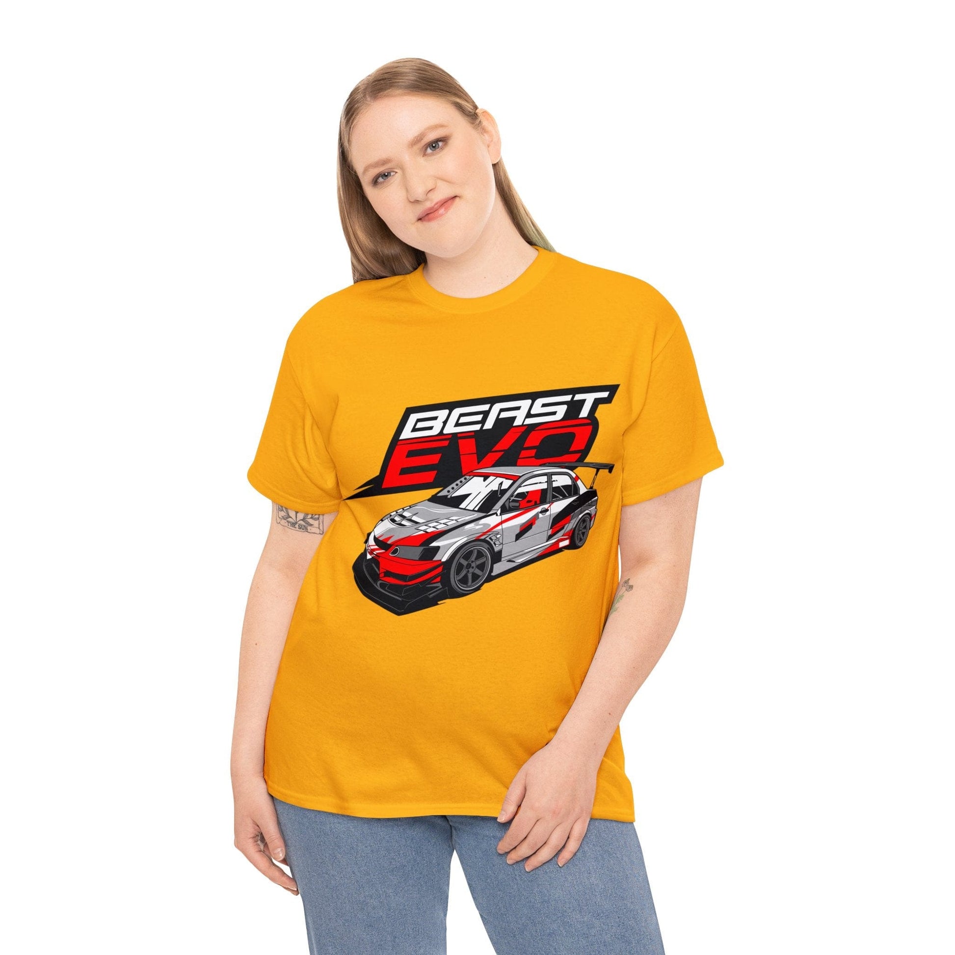 Beast EVO Lancer JDM Graphic Tee Graphic Tees Australia Graphic T-Shirt Australia -  Cool Graphic T-Shirts Online - 