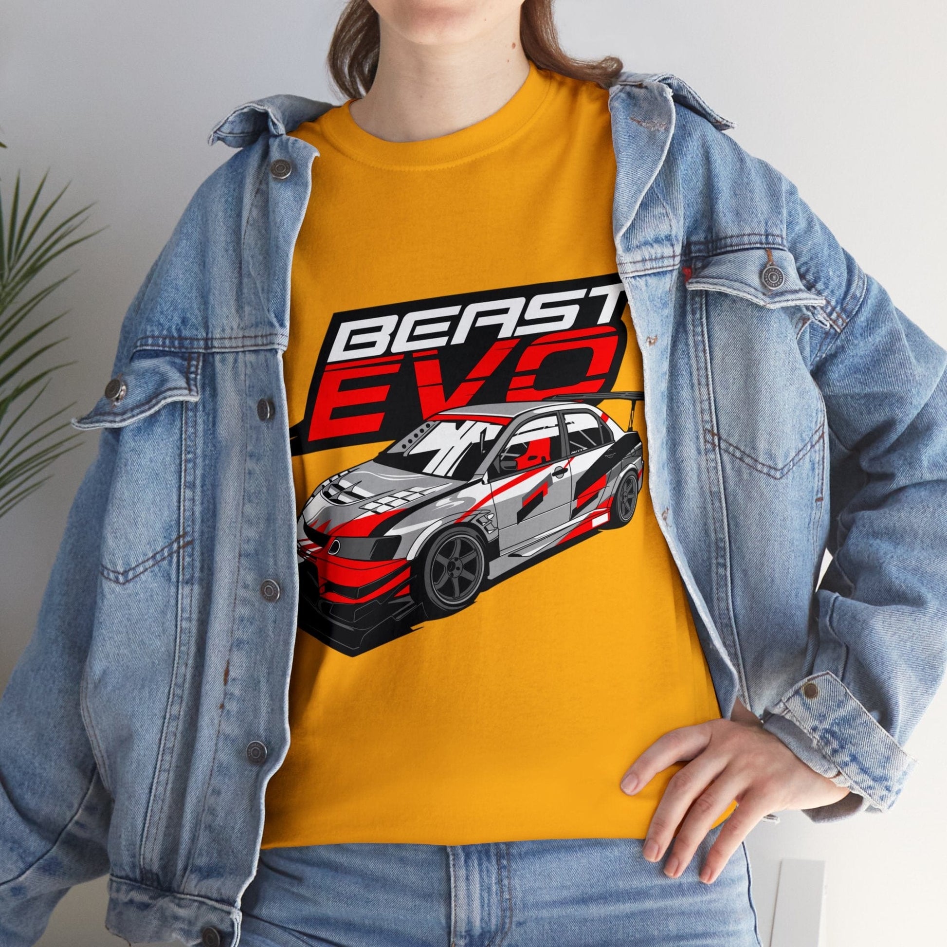 Beast EVO Lancer JDM Graphic Tee Graphic Tees Australia Graphic T-Shirt Australia -  Cool Graphic T-Shirts Online - 