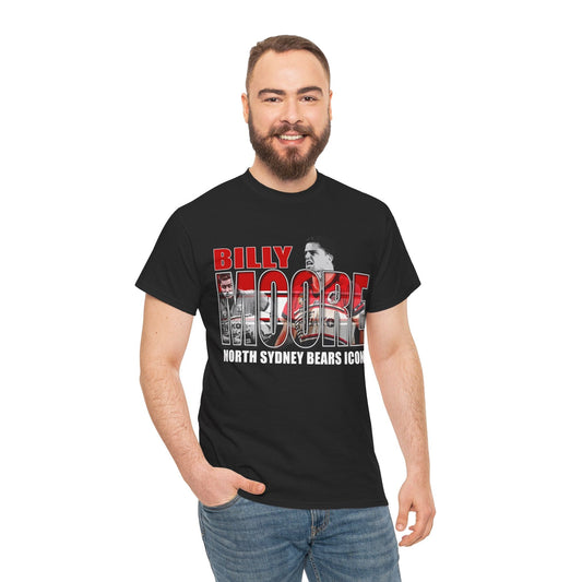 Billy Moore Bears Graphic Tee Graphic Tees Australia Black / S Graphic T-Shirt Australia -  Cool Graphic T-Shirts Online -  Billy Moore Bears Graphic Tee | North Sydney Bears Merchandise