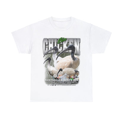 Bin Chicken Vintage Graphic Tee Graphic Tees Australia White / S Graphic T-Shirt Australia -  Cool Graphic T-Shirts Online -  Bin Chicken Vintage T-Shirt | Retro & Vintage T-Shirts Australia