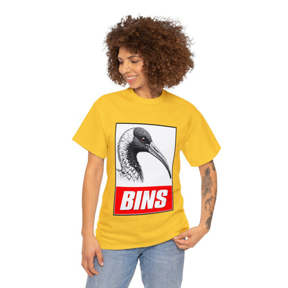 Bins Bin Chicken Graphic Tee Graphic Tees Australia Graphic T-Shirt Australia -  Cool Graphic T-Shirts Online -  Bins Bin Chicken Graphic Tee | Funny T-Shirts Australia