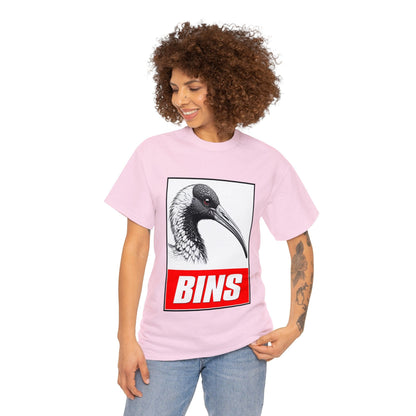 Bins Bin Chicken Graphic Tee Graphic Tees Australia Graphic T-Shirt Australia -  Cool Graphic T-Shirts Online -  Bins Bin Chicken Graphic Tee | Funny T-Shirts Australia