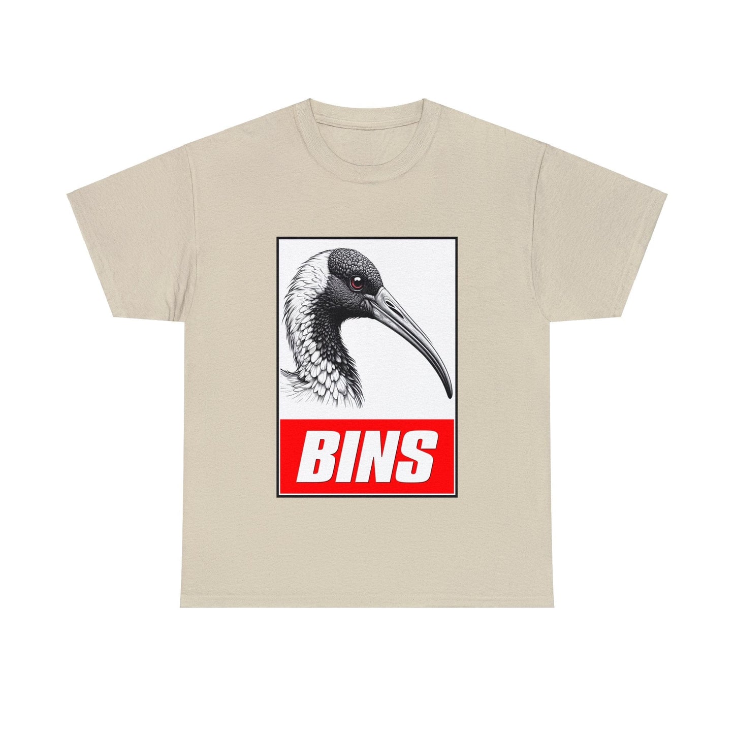 Bins Bin Chicken Graphic Tee Graphic Tees Australia Graphic T-Shirt Australia -  Cool Graphic T-Shirts Online -  Bins Bin Chicken Graphic Tee | Funny T-Shirts Australia