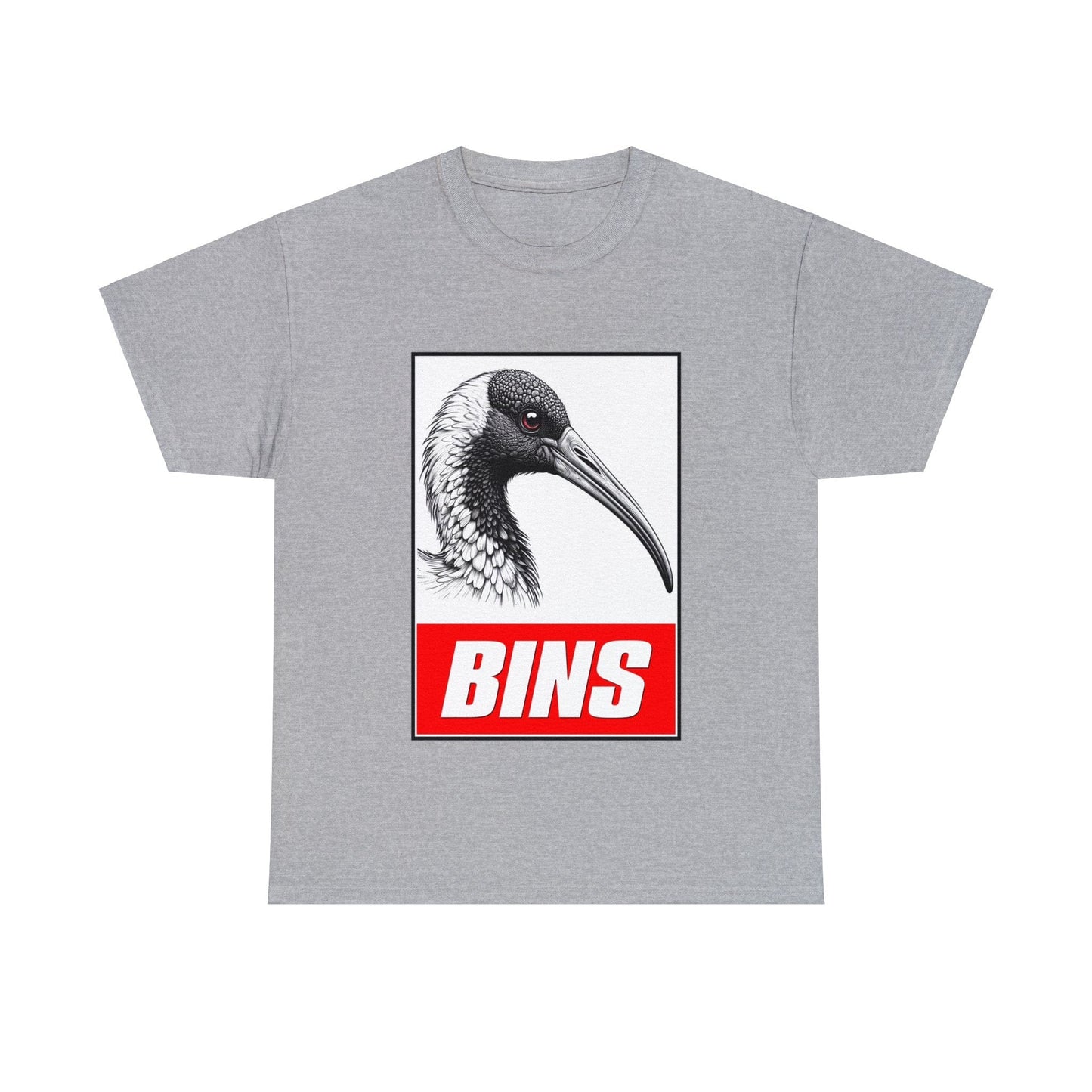 Bins Bin Chicken Graphic Tee Graphic Tees Australia Graphic T-Shirt Australia -  Cool Graphic T-Shirts Online -  Bins Bin Chicken Graphic Tee | Funny T-Shirts Australia