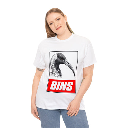 Bins Bin Chicken Graphic Tee Graphic Tees Australia Graphic T-Shirt Australia -  Cool Graphic T-Shirts Online -  Bins Bin Chicken Graphic Tee | Funny T-Shirts Australia