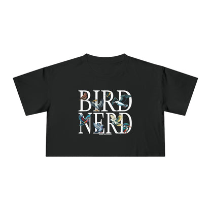 Bird Nerd Crop Tee Graphic Tees Australia Graphic T-Shirt Australia -  Cool Graphic T-Shirts Online -  Bird Nerd Crop Tee | Women's graphic tees australia