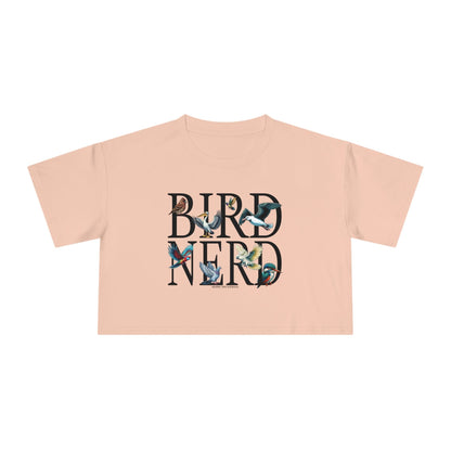 Bird Nerd Crop Tee Graphic Tees Australia Graphic T-Shirt Australia -  Cool Graphic T-Shirts Online -  Bird Nerd Crop Tee | Women's graphic tees australia