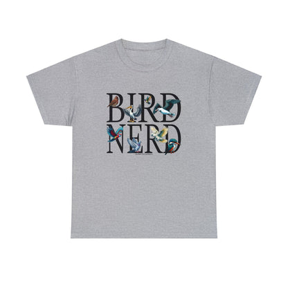 Bird Nerd Graphic Tee Graphic Tees Australia Sport Grey / S Graphic T-Shirt Australia -  Cool Graphic T-Shirts Online - 