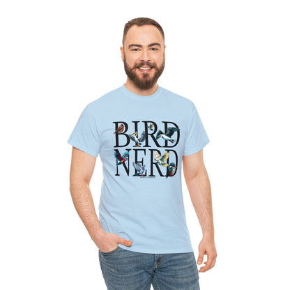 Bird Nerd Graphic Tee Graphic Tees Australia Graphic T-Shirt Australia -  Cool Graphic T-Shirts Online - 