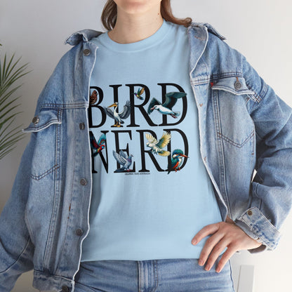 Bird Nerd Graphic Tee Graphic Tees Australia Graphic T-Shirt Australia -  Cool Graphic T-Shirts Online - 