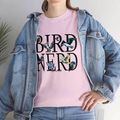 Bird Nerd Graphic Tee Graphic Tees Australia Graphic T-Shirt Australia -  Cool Graphic T-Shirts Online - 