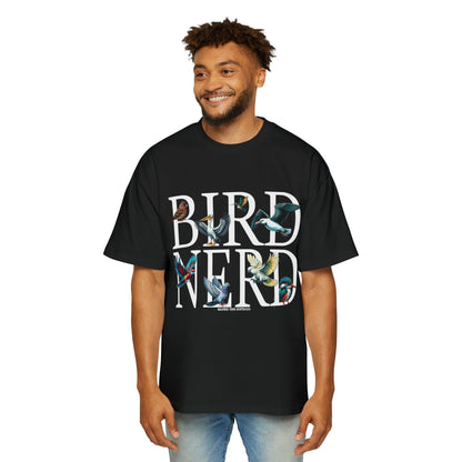 Bird Nerd Oversized Tee Graphic Tees Australia Graphic T-Shirt Australia -  Cool Graphic T-Shirts Online - 