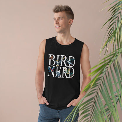 Bird Nerd Tank Top Graphic Tees Australia Graphic T-Shirt Australia -  Cool Graphic T-Shirts Online - 