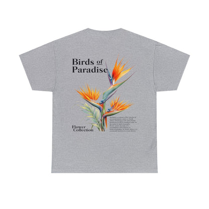 Birds Of Paradise Graphic Tee Graphic Tees Australia Sport Grey / S Graphic T-Shirt Australia -  Cool Graphic T-Shirts Online -  Birds Of Paradise Graphic Tee | Cool Graphic T-Shirts Online Au