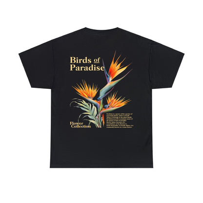 Birds Of Paradise Graphic Tee Graphic Tees Australia Black / S Graphic T-Shirt Australia -  Cool Graphic T-Shirts Online -  Birds Of Paradise Graphic Tee | Cool Graphic T-Shirts Online Au