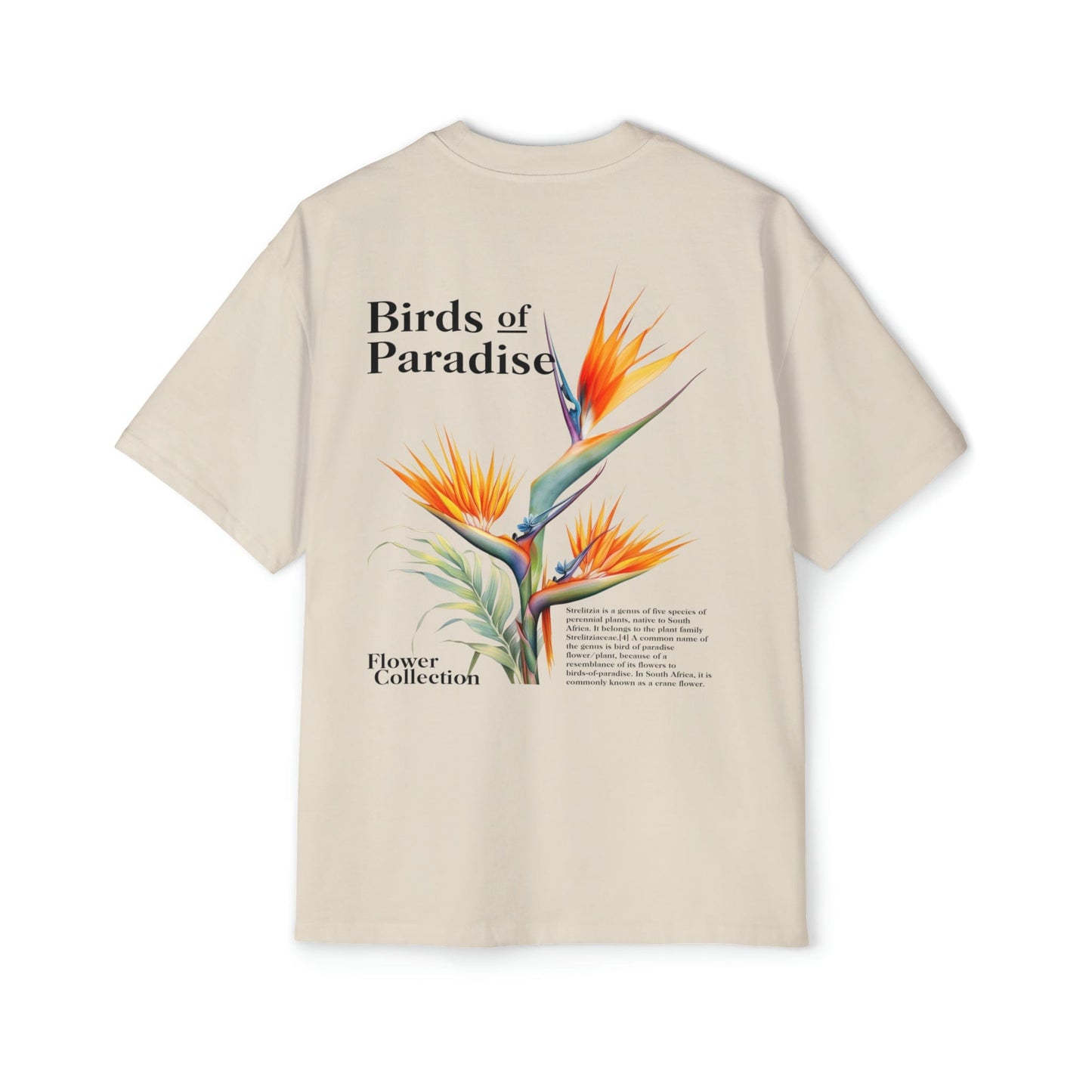 Birds Of Paradise Oversized Tee Graphic Tees Australia Graphic T-Shirt Australia -  Cool Graphic T-Shirts Online -  Birds Of Paradise Oversized Tee | Cool Oversized T-Shirts Au