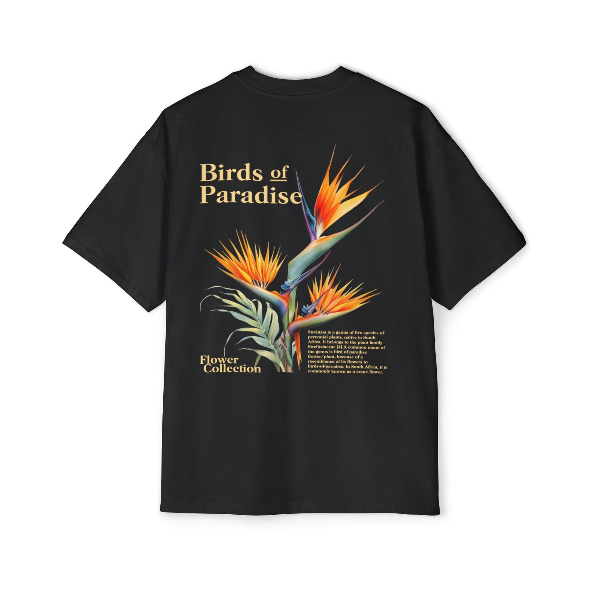 Birds Of Paradise Oversized Tee Graphic Tees Australia Graphic T-Shirt Australia -  Cool Graphic T-Shirts Online -  Birds Of Paradise Oversized Tee | Cool Oversized T-Shirts Au