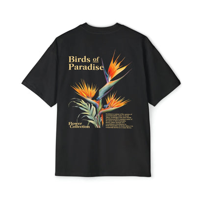 Birds Of Paradise Oversized Tee Graphic Tees Australia Graphic T-Shirt Australia -  Cool Graphic T-Shirts Online -  Birds Of Paradise Oversized Tee | Cool Oversized T-Shirts Au