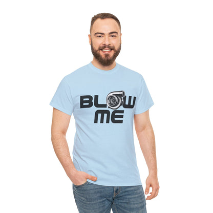 Blow Me Turbocharger Graphic Tee Graphic Tees Australia Light Blue / S Graphic T-Shirt Australia -  Cool Graphic T-Shirts Online -  Blow Me Turbocharger T-Shirt | JDM Performance Car T-Shirts