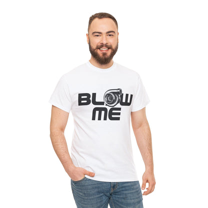 Blow Me Turbocharger Graphic Tee Graphic Tees Australia White / S Graphic T-Shirt Australia -  Cool Graphic T-Shirts Online -  Blow Me Turbocharger T-Shirt | JDM Performance Car T-Shirts