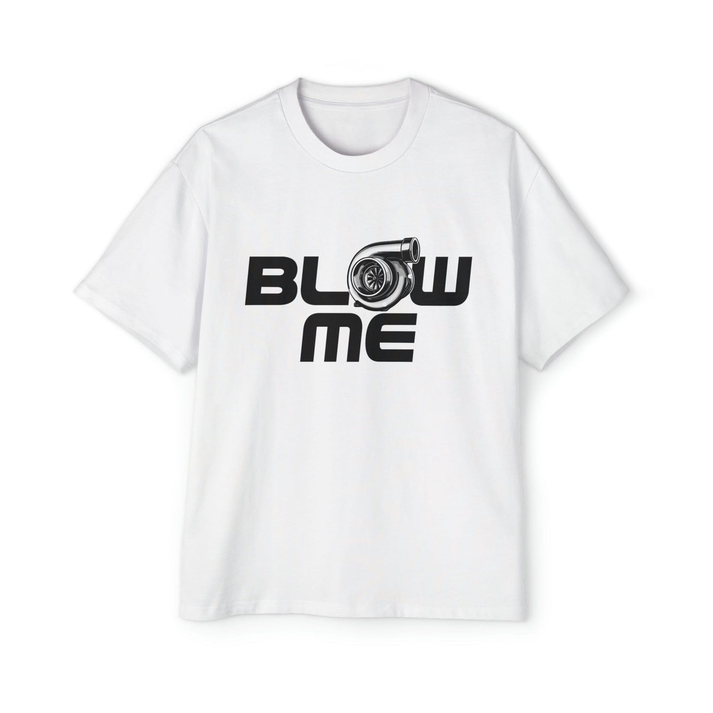 Blow Me Turbocharger Oversized Tee Graphic Tees Australia Graphic T-Shirt Australia -  Cool Graphic T-Shirts Online - 