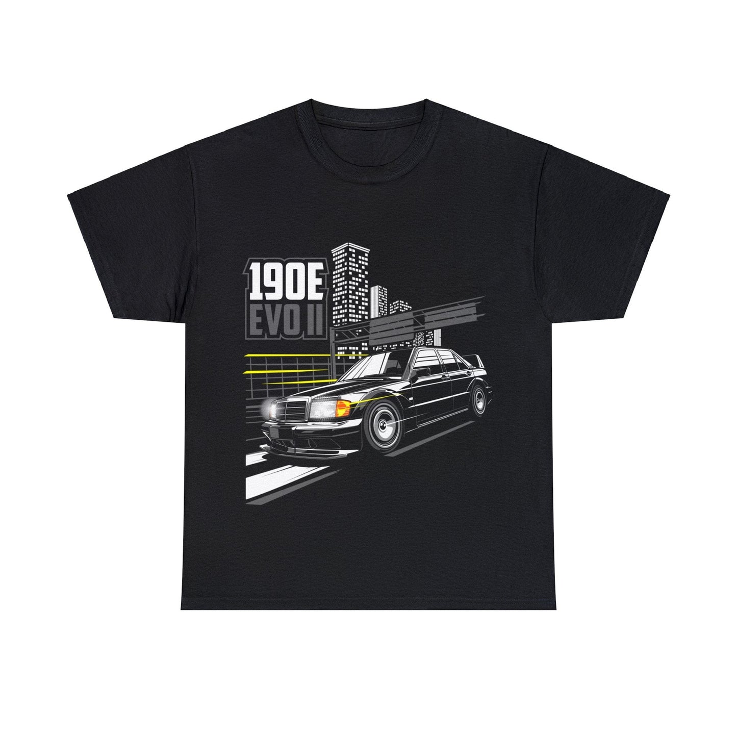 BMW 190e Evo II JDM Graphic Tee Graphic Tees Australia Black / S Graphic T-Shirt Australia -  Cool Graphic T-Shirts Online - 