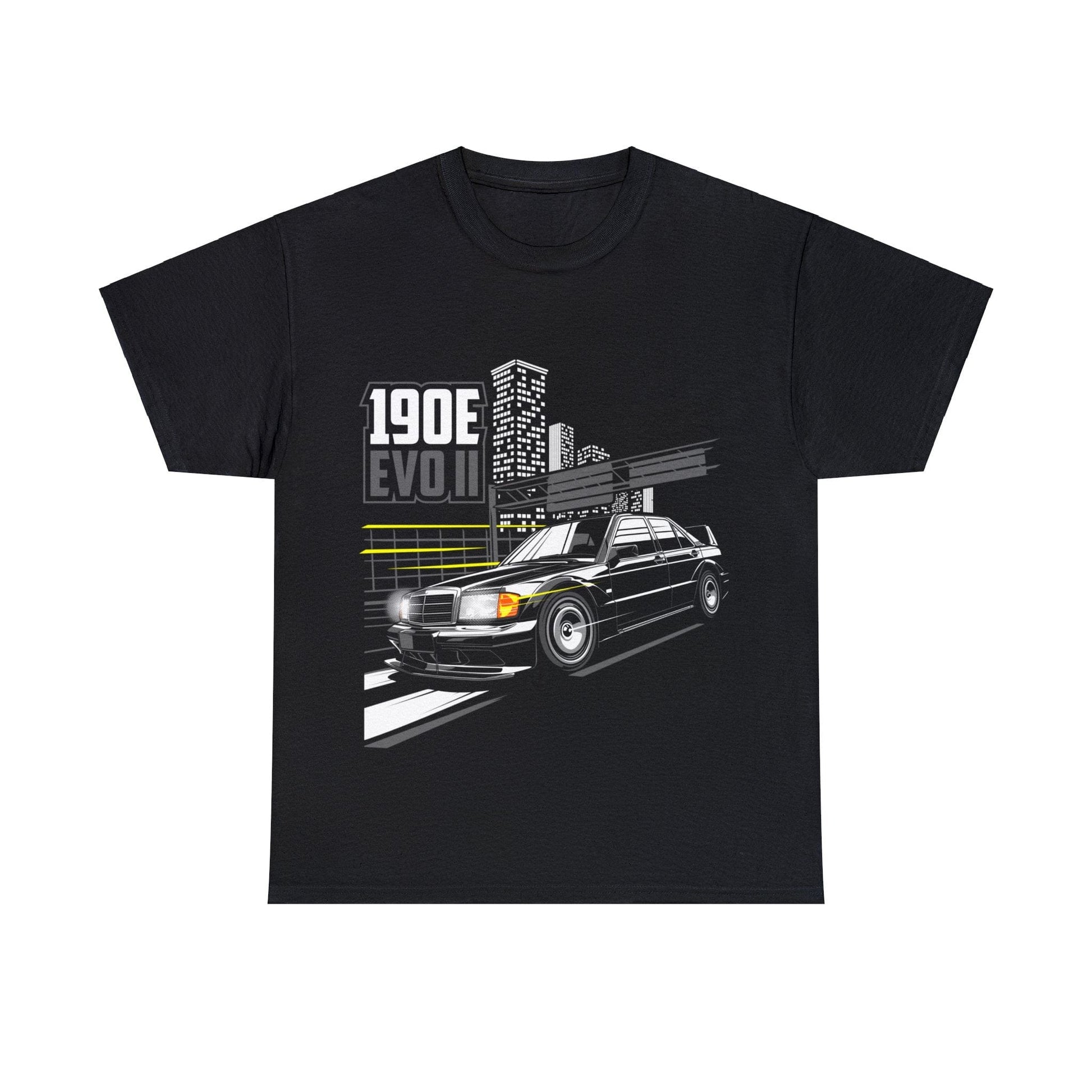 BMW 190e Evo II JDM Graphic Tee Graphic Tees Australia Black / S Graphic T-Shirt Australia -  Cool Graphic T-Shirts Online - 