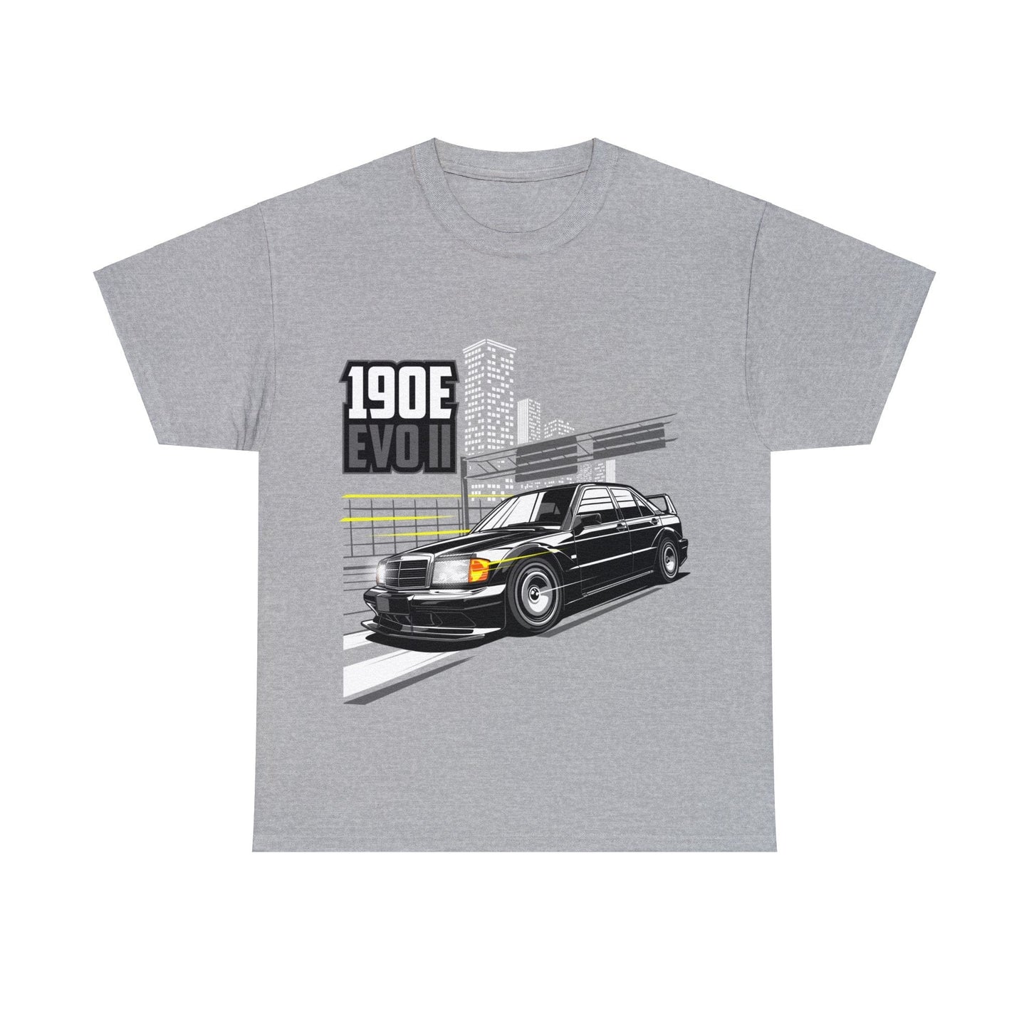 BMW 190e Evo II JDM Graphic Tee Graphic Tees Australia Sport Grey / S Graphic T-Shirt Australia -  Cool Graphic T-Shirts Online - 