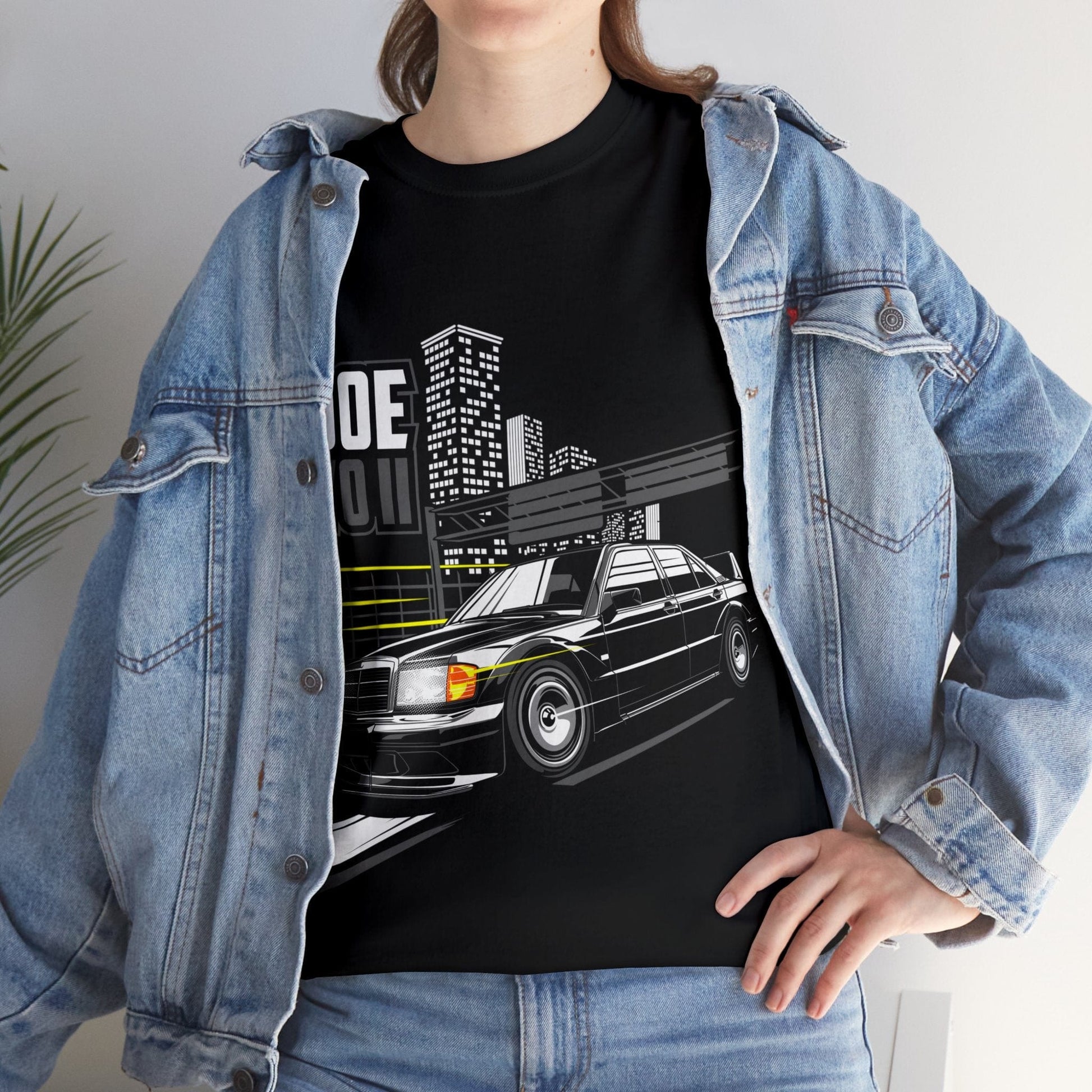 BMW 190e Evo II JDM Graphic Tee Graphic Tees Australia Graphic T-Shirt Australia -  Cool Graphic T-Shirts Online - 