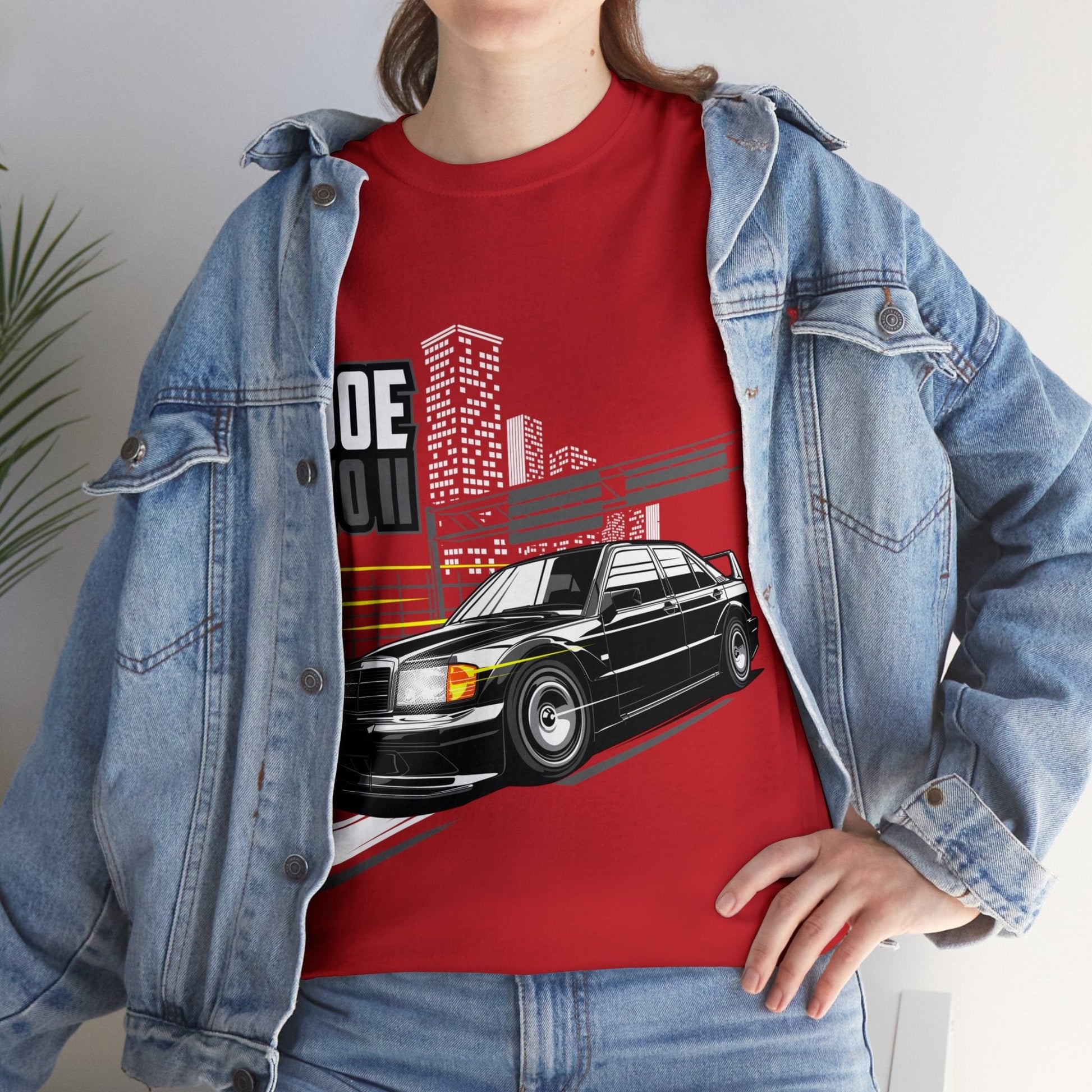 BMW 190e Evo II JDM Graphic Tee Graphic Tees Australia Graphic T-Shirt Australia -  Cool Graphic T-Shirts Online - 