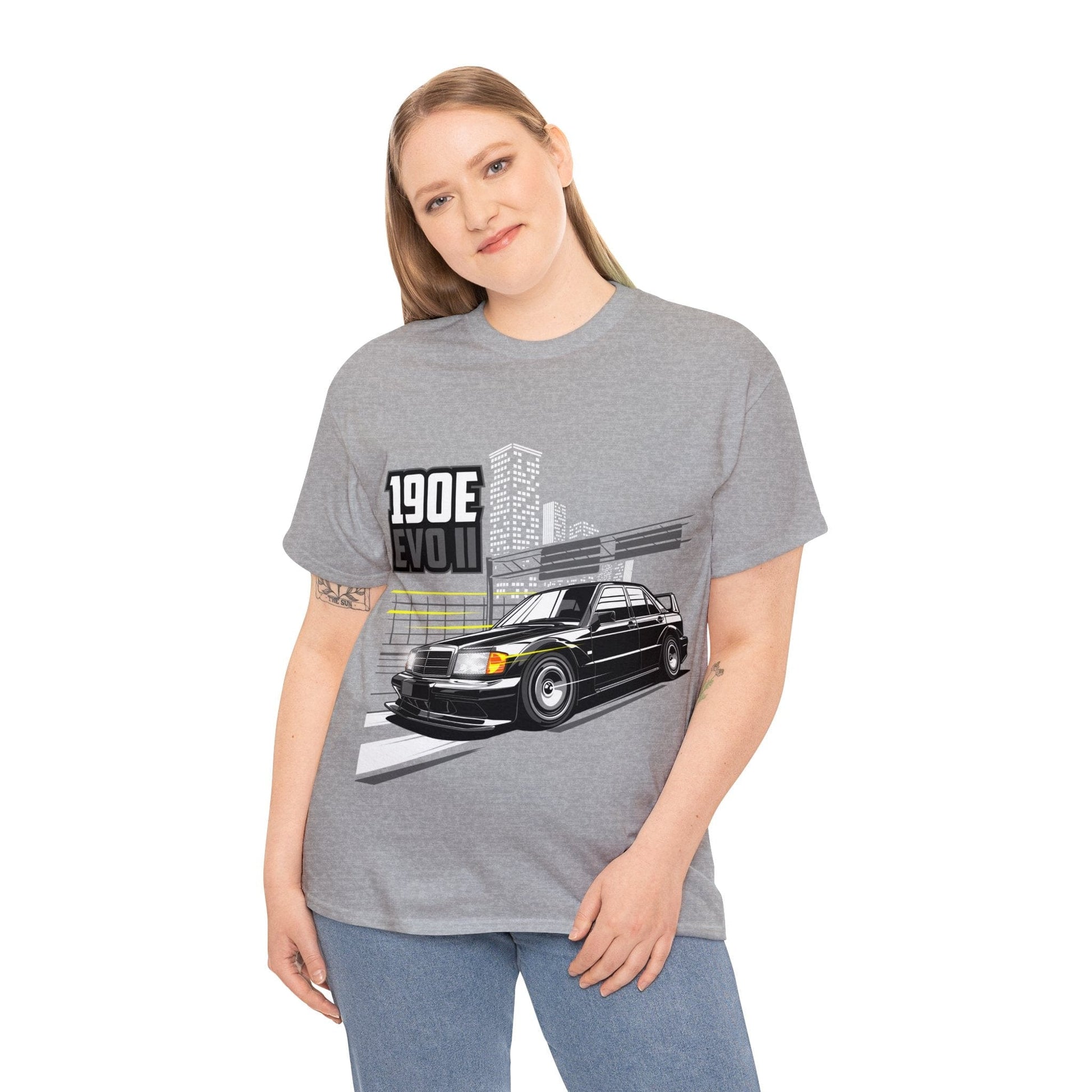 BMW 190e Evo II JDM Graphic Tee Graphic Tees Australia Graphic T-Shirt Australia -  Cool Graphic T-Shirts Online - 