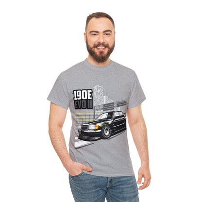 BMW 190e Evo II JDM Graphic Tee Graphic Tees Australia Graphic T-Shirt Australia -  Cool Graphic T-Shirts Online - 